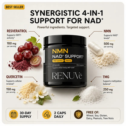 Energy + Performance + Healthy Ageing NMN Supplement