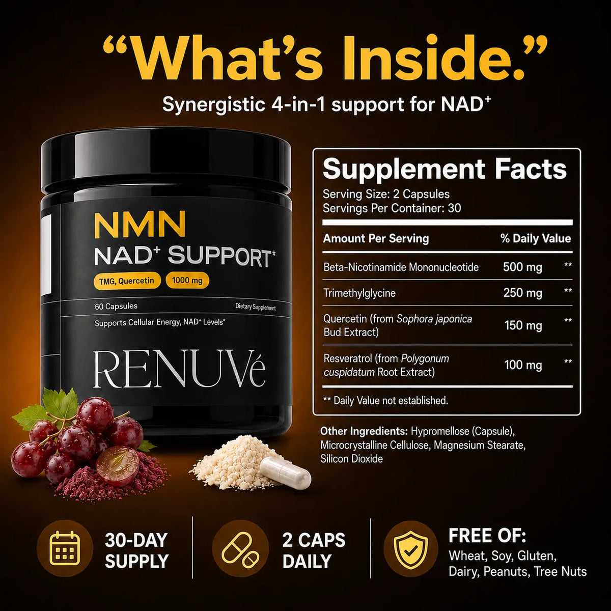 Energy + Performance + Healthy Ageing NMN Supplement
